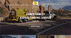 Desktop Screenshot of dawleyasphalt.com