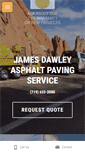 Mobile Screenshot of dawleyasphalt.com